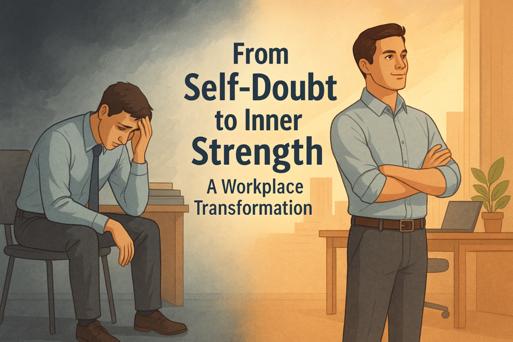 from self doubt to inner strength — a workplace transformation
