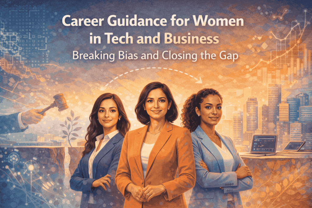 Image Shown Career Guidance for Women in Tech and Business